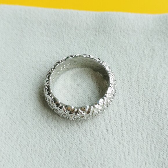 Kendra Scott Harper Silver Band Ring Size 7 #7 - Picture 2 of 4